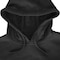 Oberon 100% FR/Arc-Rated Heavyweight 12 oz Cotton Fleece Hoodie, Pullover, Black, ML ZFC107-M - alternate 4